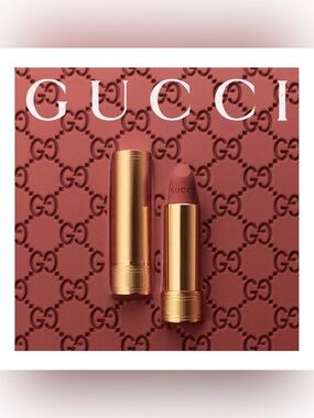 BNIB Gucci Rouge à Lèvres Mat Matte Lipstick - 220 Suzanne Sunset